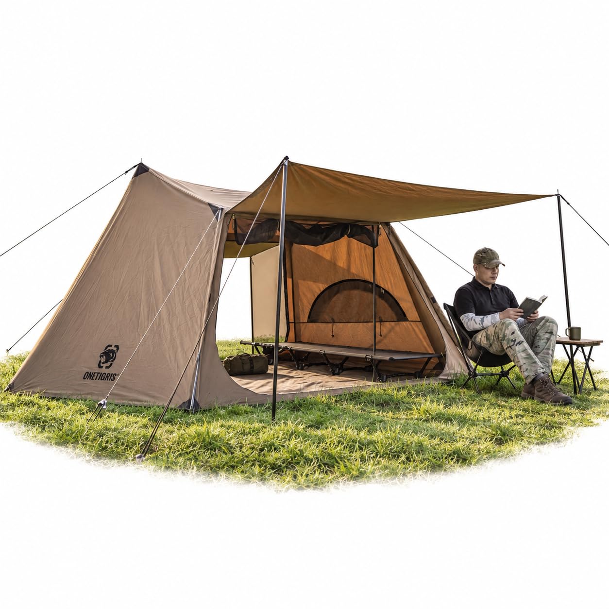 Amazon.co.jp: OneTigris: SOLO HOMESTEADテント